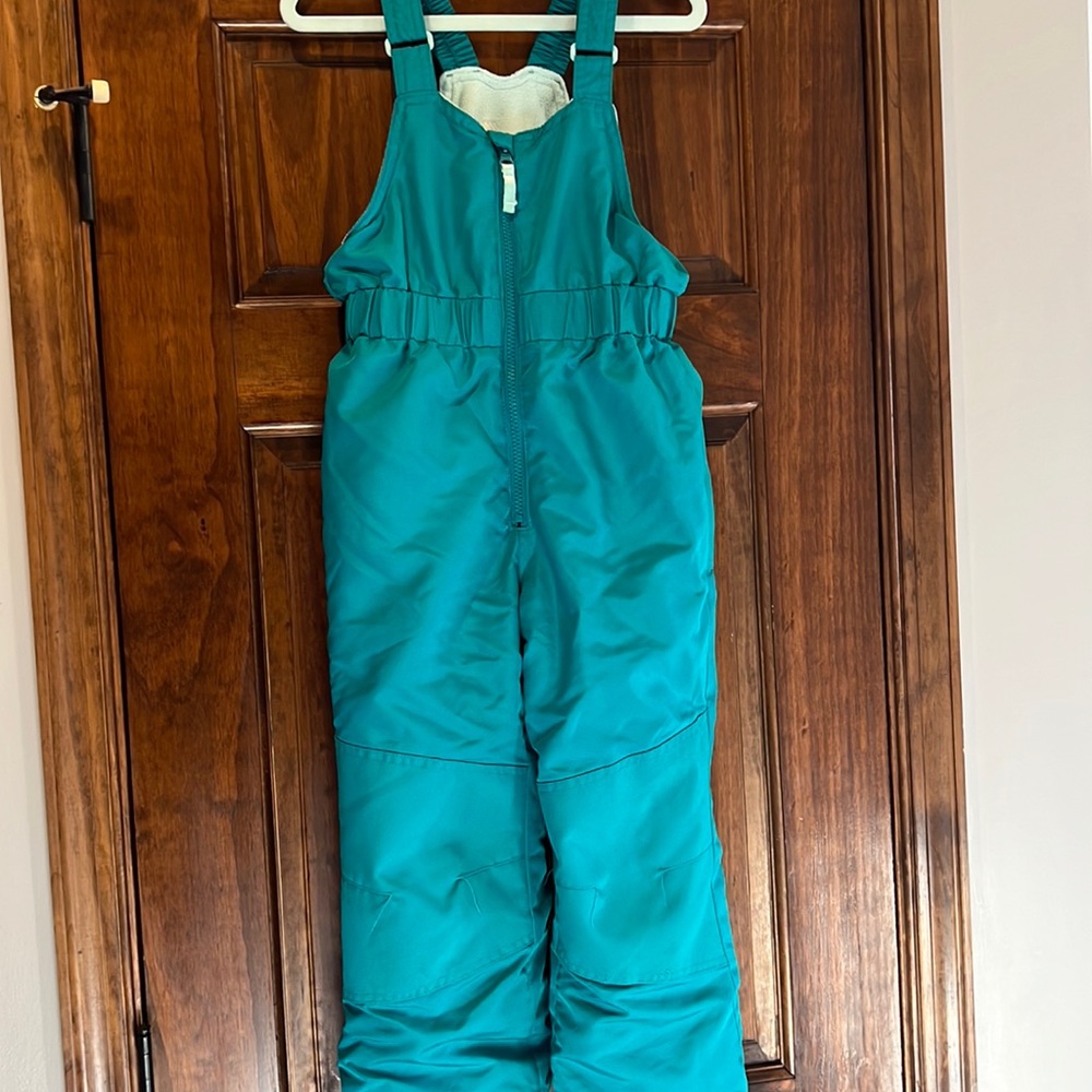Girls Snow Bibs Size Small